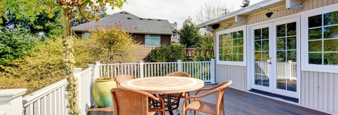 Deck installation in Winnipeg